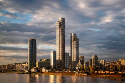 Deuxième bâtiment le plus haut de l'Union européenne