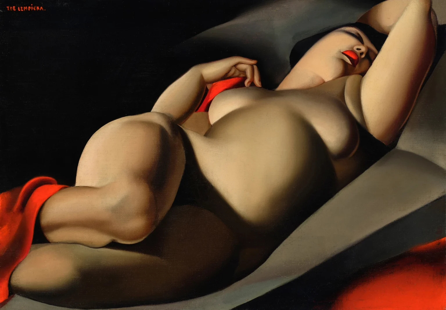 Peinture de Tamara Lempicka mise aux enchères