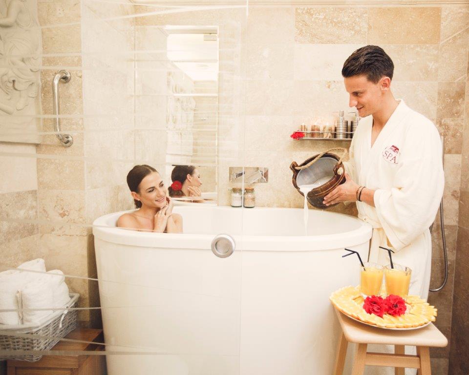 Bain duo Ofuro au Manor House Spa Hotel