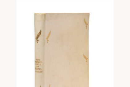 Vente aux enchères de livres d'Oscar Wilde