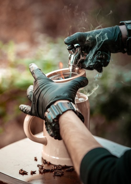 Infusions chauffantes du Spa du Manoir