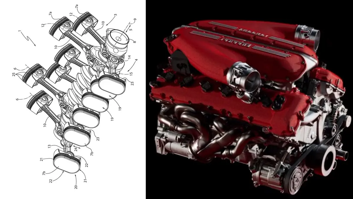 Le nouveau moteur Ferrari