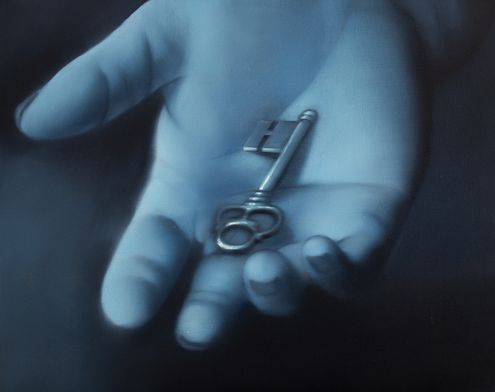 Patricia Heel The Answer 2024 Oil Canvas 40 X 50 Cm Small