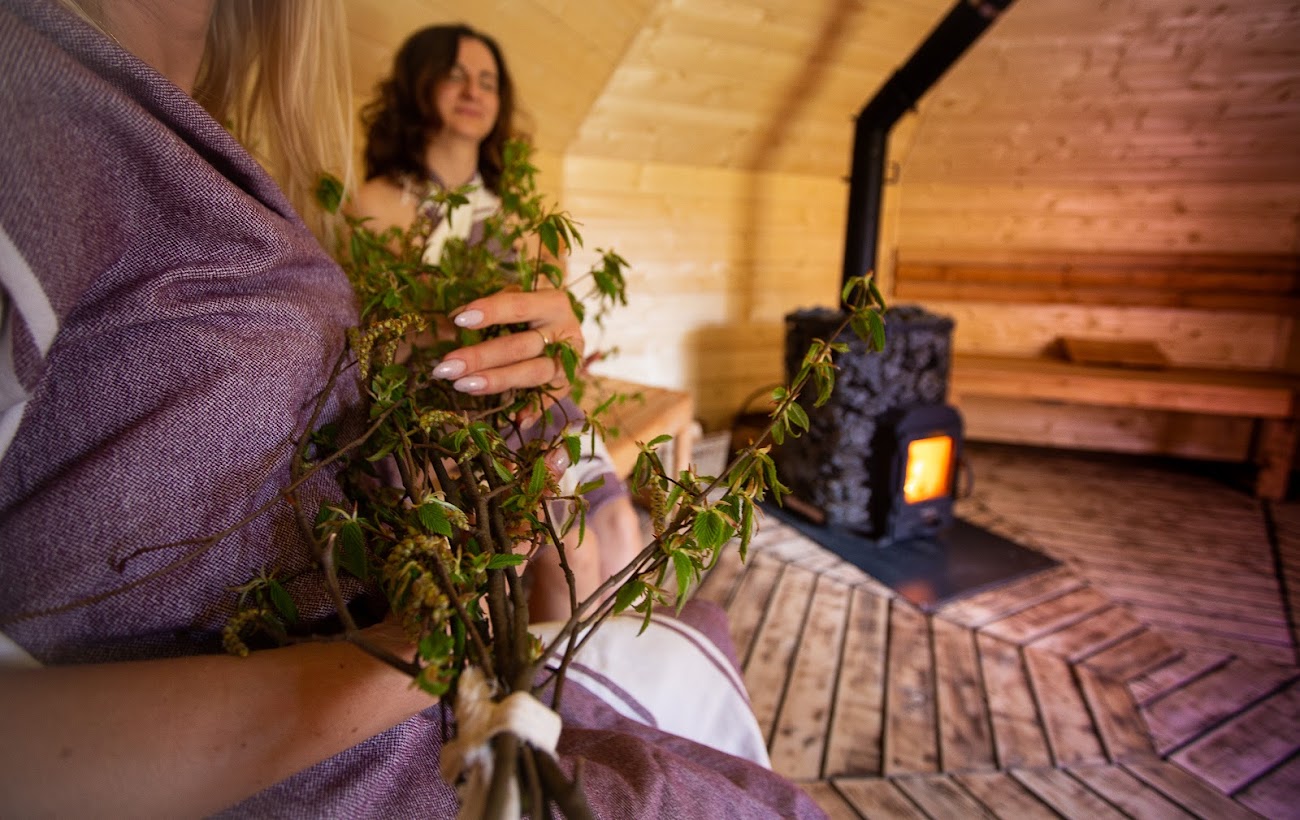 Sauning dans le Manor House Spa Vital Village