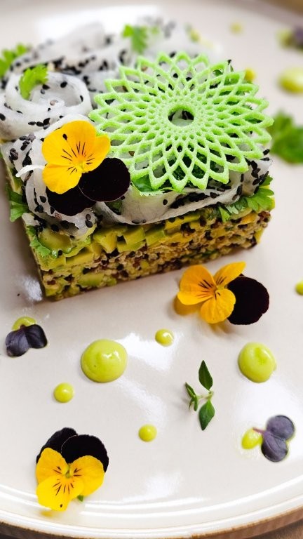 Tartare d'avocat Manor House Spa