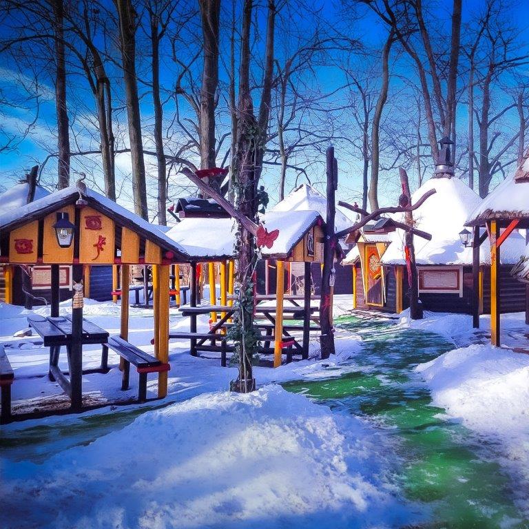 Le Manoir Vital Spa Village en hiver