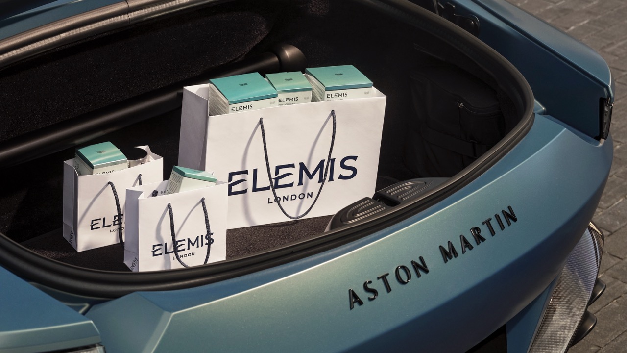 Collaboration entre Aston Martin et Elemis