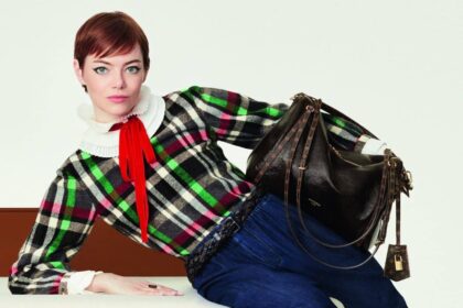 Emma Stone dans une session Louis Vuitton