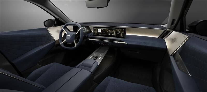 Int&eacute;rieur du SUV &eacute;lectrique A