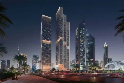 Projet Jumeirah Residences Emirates Towers par Scda Architects à Dubaï
