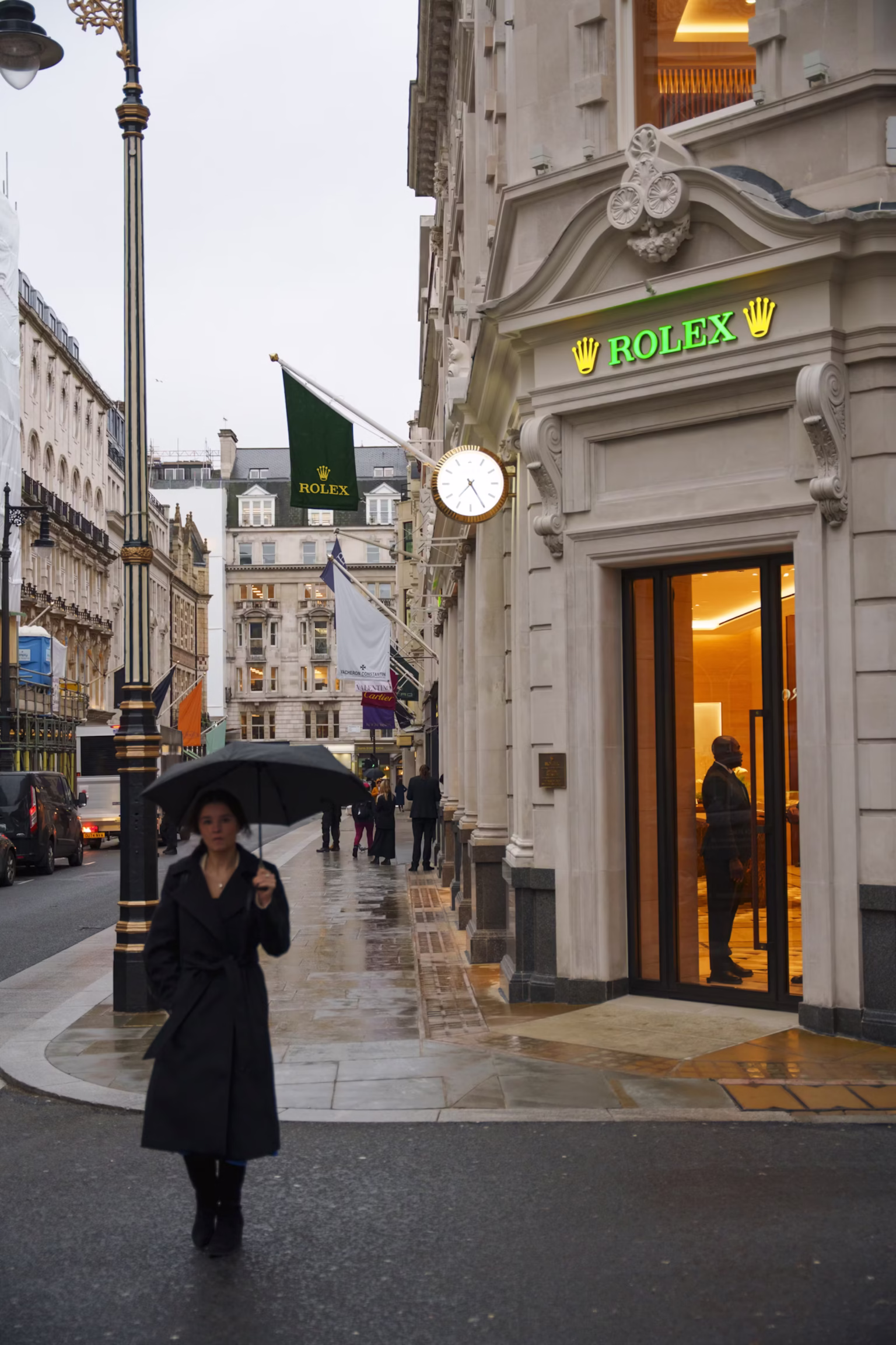 Rolex à Mayfair Nouvelle Boutique Phare sur Old Bond Street