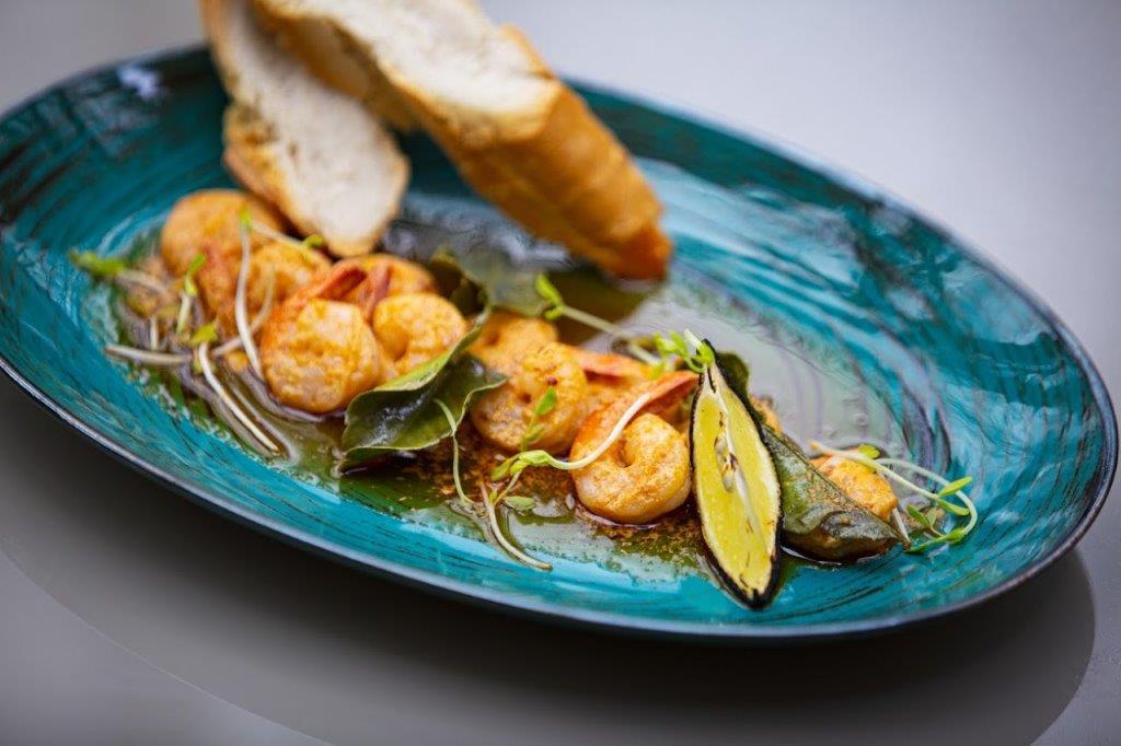 Restaurant Manor House Spa Crevettes