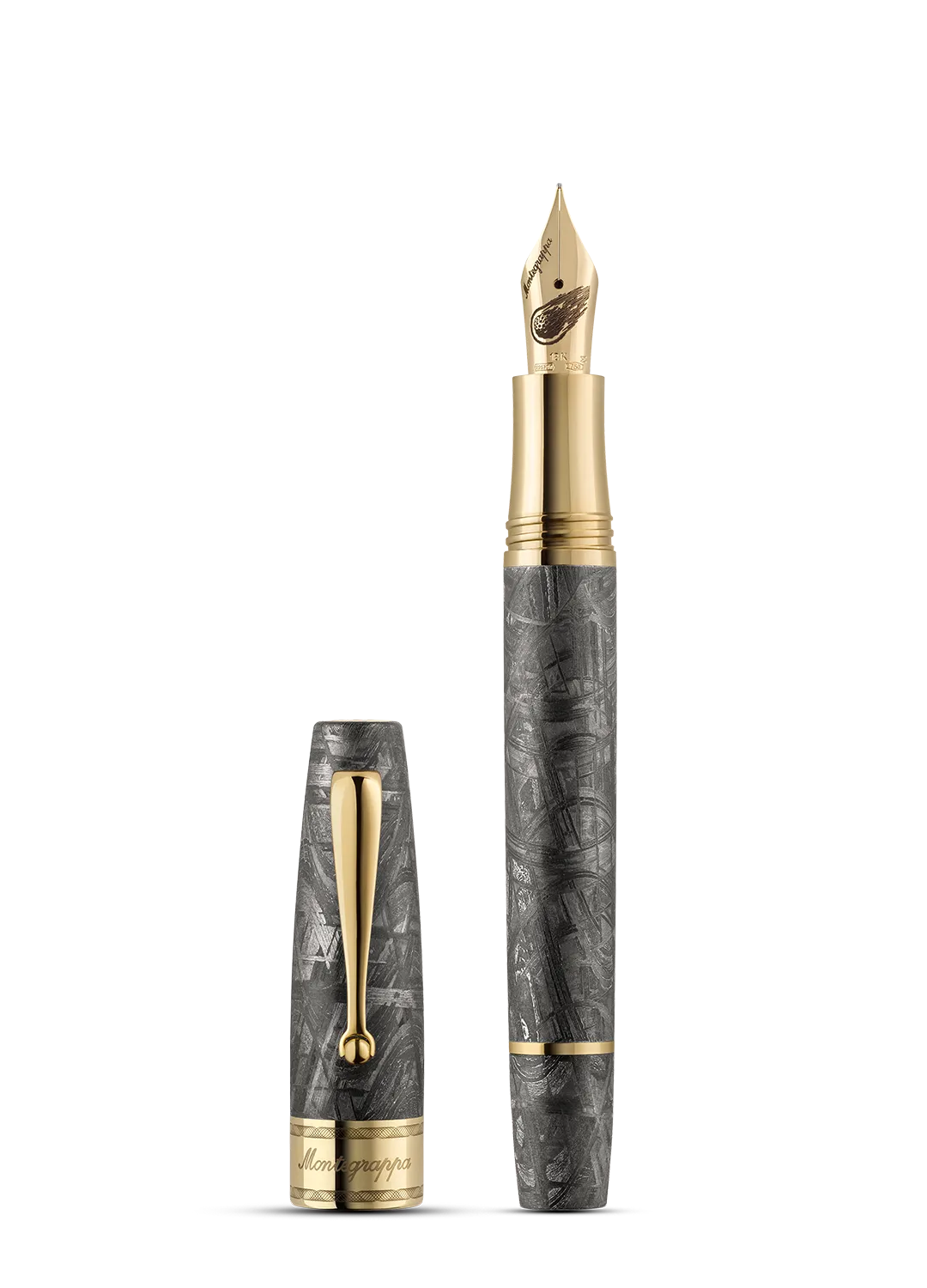 Montegrappa Muonionalusta M&eacute;t&eacute;orite Stylo Plume