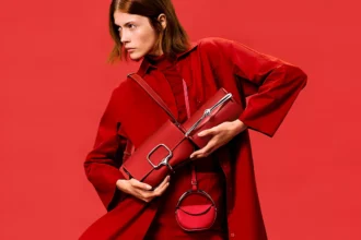 Sac à main bordeaux Hermes