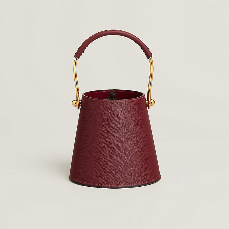 Sac &agrave; main bordeaux Hermes