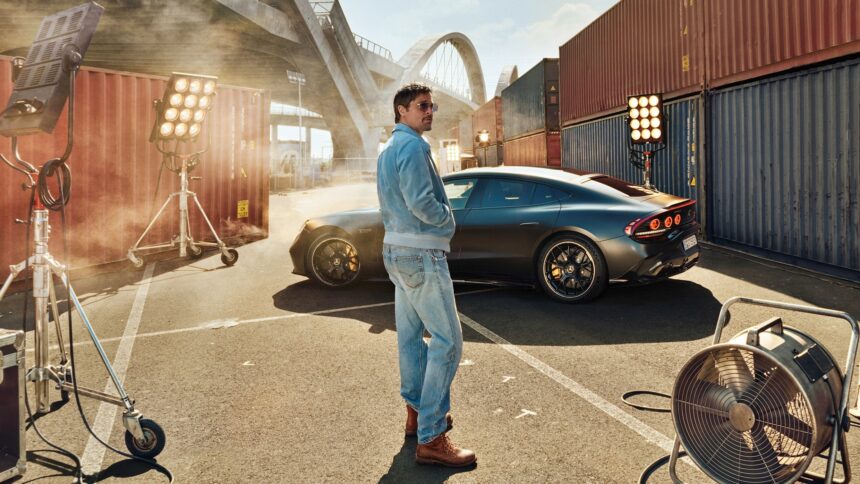 Brad Pitt et Mercedes Amg